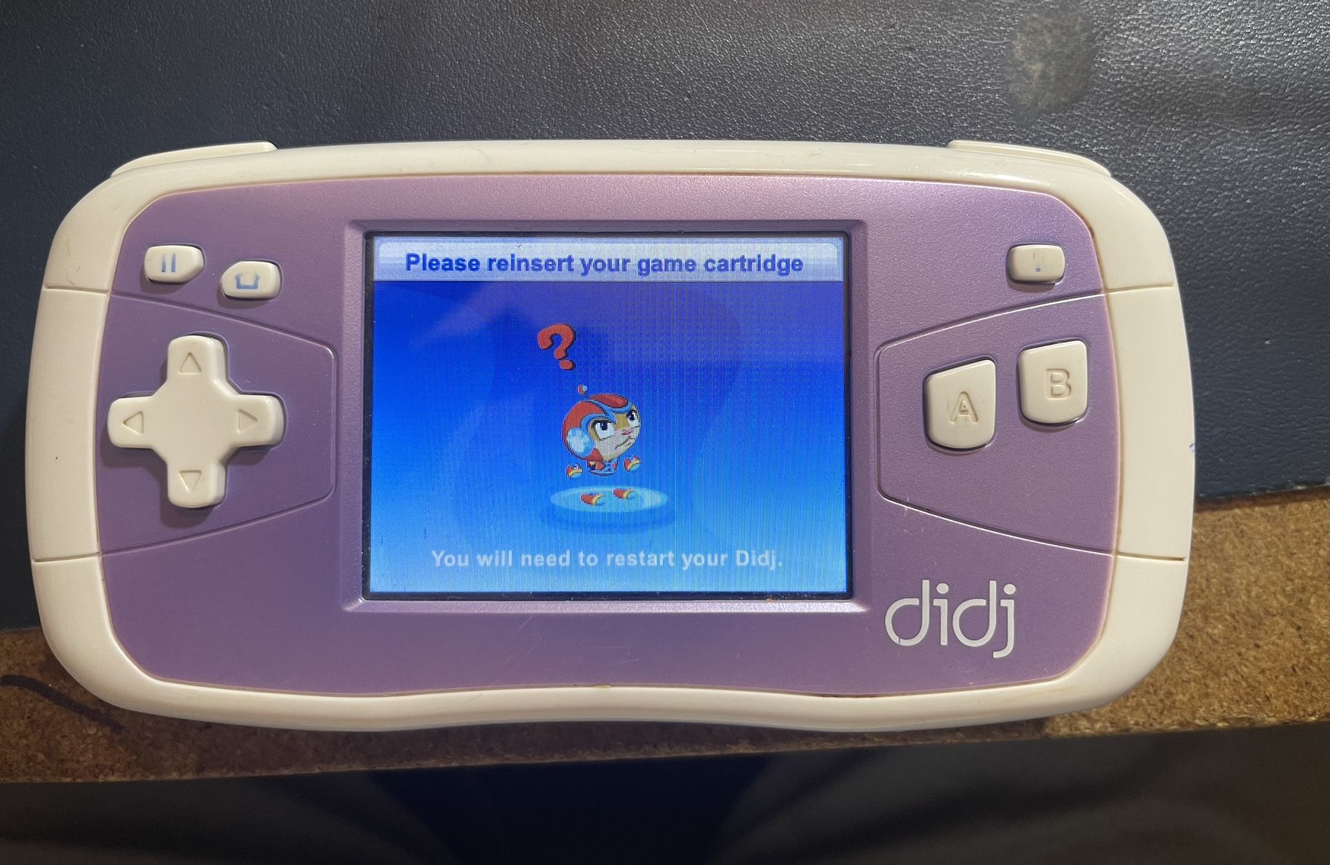 LeapFrog Didj Handheld Learning Gaming System White & Purple