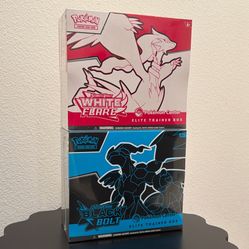Black Bolt & White Flare Pokemon Center ETB