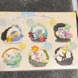 *COMPLETE* Pokemon Circular Diorama Collection