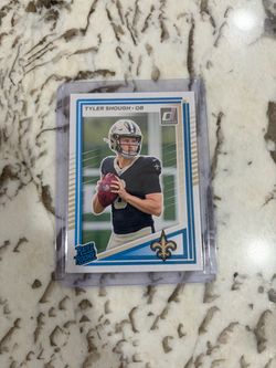 Tyler Shough Donruss Rated Rookie NFL Trading Card