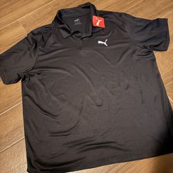 Men’s Puma Tech Polo Shirt Size XXL