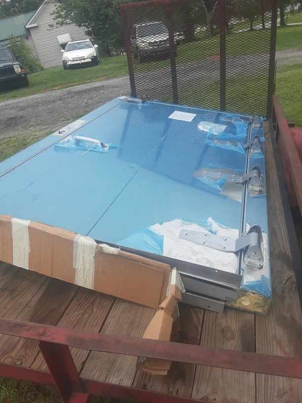 commercial freezer door