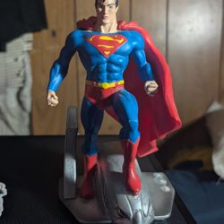 Superman Bookend Statue