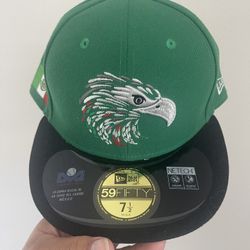 New Era Mexico Fitted Hat 7 1/2 2015 Serie Del Caribe Puerto Rico Beisbol Green
