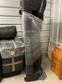 Love seat and three person couch