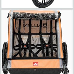 Allen Bike Trailer  Orange 