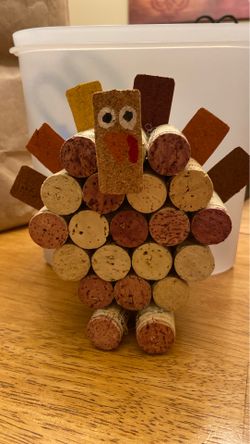 Cork Turkey-craft