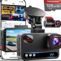  Dash Cam Front and Rear. Free 128GB