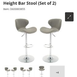 Bar Stools - Adjustable