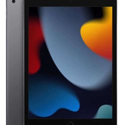 iPad 9th Gen Cellular 64 GB Like New Space Gray Unlocked(finance Option Available No Credit Checks)