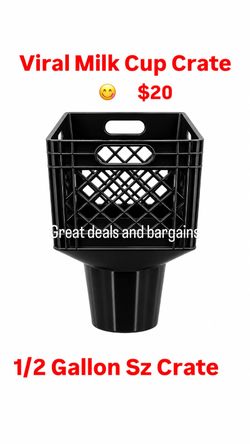 Milk Crate Cup in Stock ✅😋 Brand New