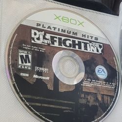 Def Jam Fight For NY (Xbox) Platinum Hits Disc