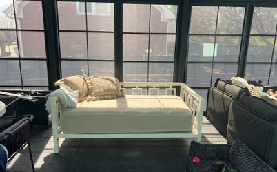 West Elm day Bed W/ Mattress
