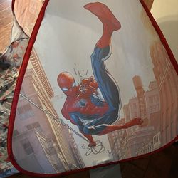 Spider man pop up sun tent