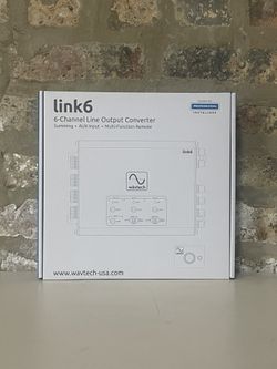Wavetech 6 Channel Line Output Converter / New