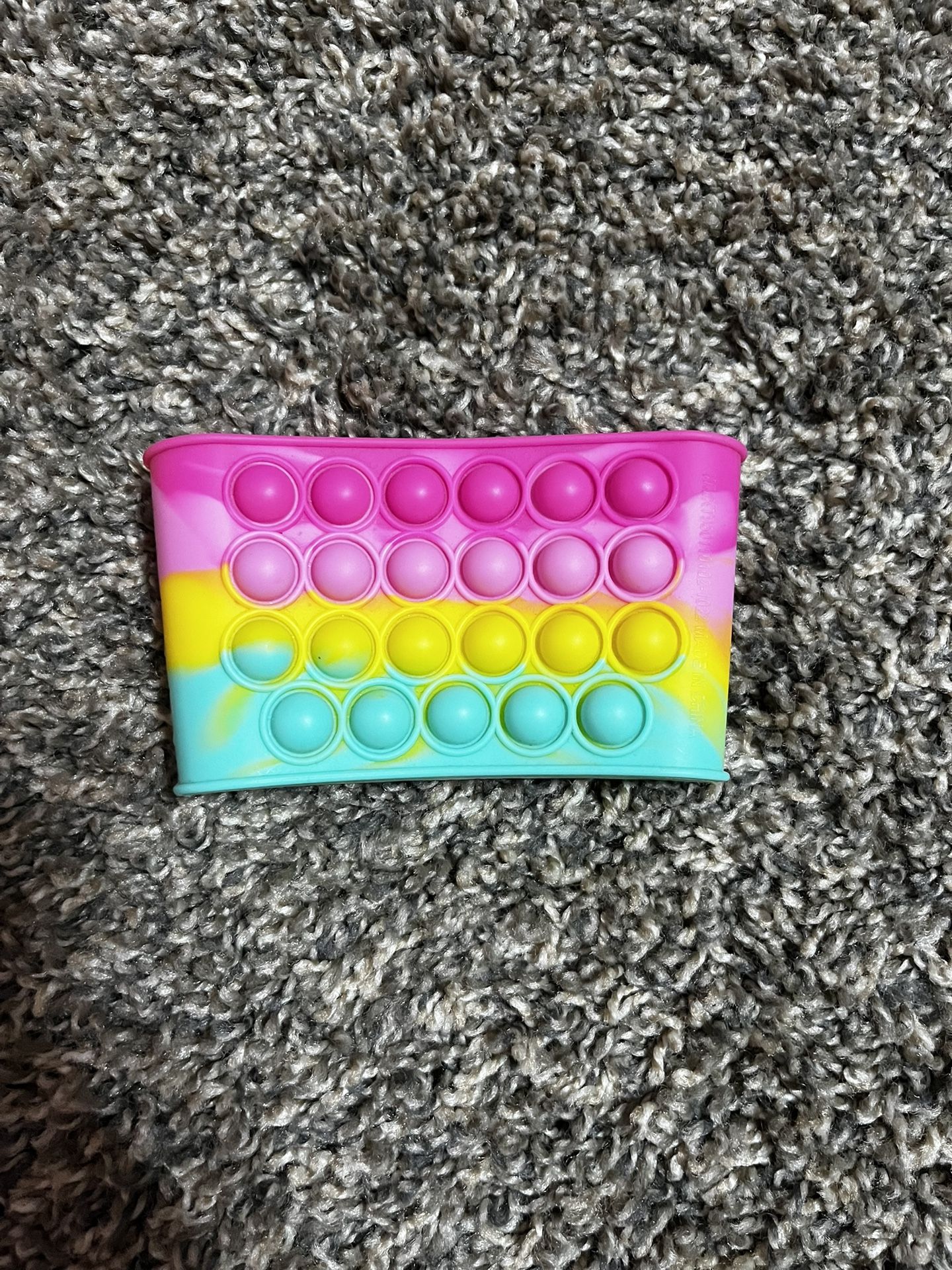 Colorful Pop It Cup Holder!