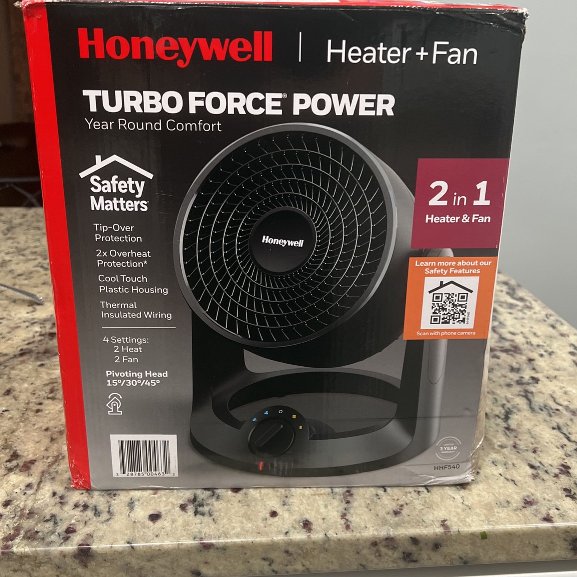 Honeywell Turbo Force Power Heater