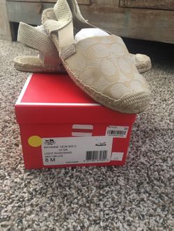 Women's Coach Light Khaki 8M