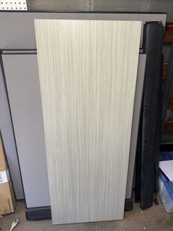 Single Desk Cubicle Desk With Two Walls And Storage Cabinets