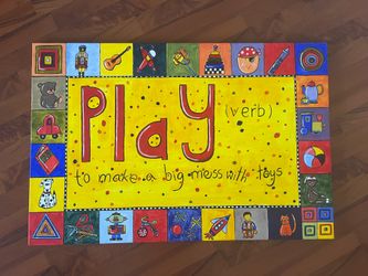 Painting For Kids Room - Hand Made