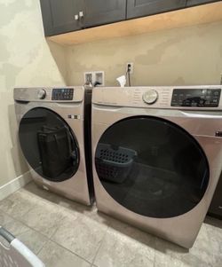 Samsung washer and gas dryer