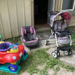 Troller, Car Seat And Bouncy Toy 