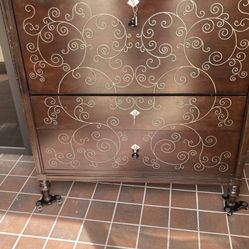 very rare bernhardt secretary desk 
