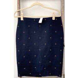 Ann Taylor Embellished Pencil Skirt Size 10