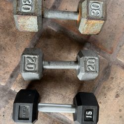 Dumbbells Single 15-20-30