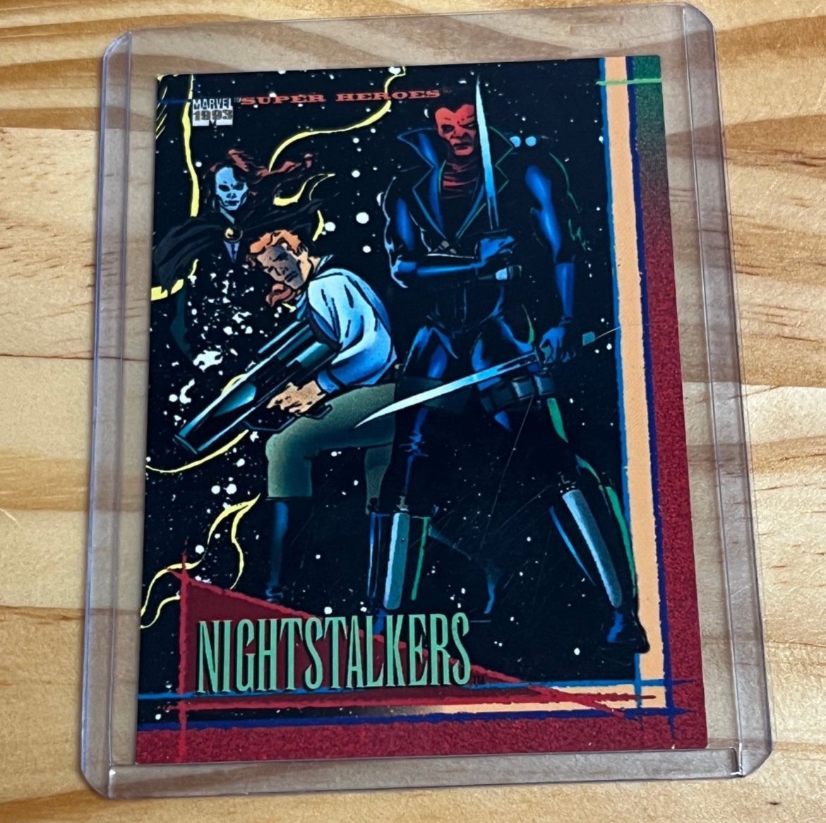 1993 SKYBOX MARVEL UNIVERSE SERIES 4 - NIGHTSTALKERS #108