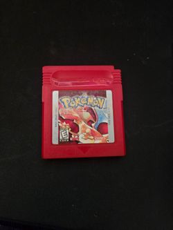 Pokemon Red Gameboy Color Cartridge only