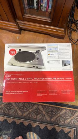 ION Turntable/vinyl archiver