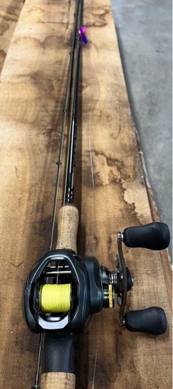 G Loomis IMX 8-17 lb casting rod and reel combo