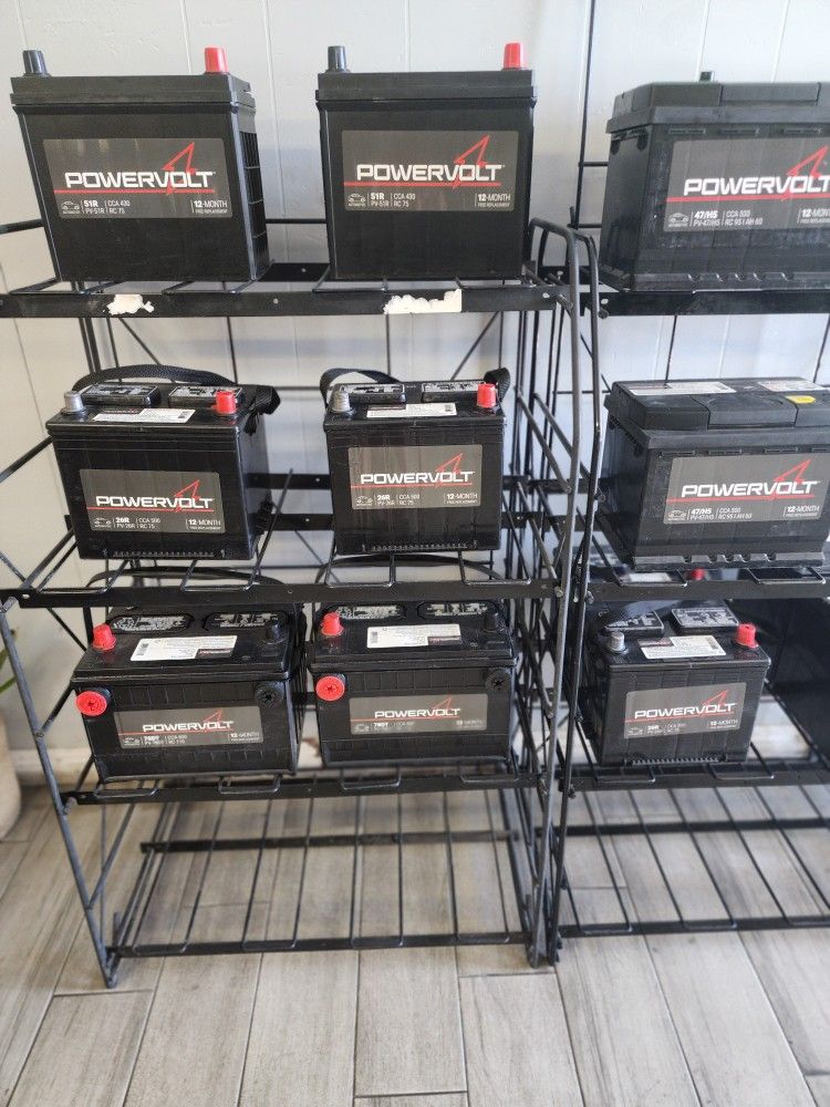 We Sell New Batteries Starting $84.94