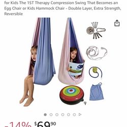 Sensory Indoor Swing Pod 