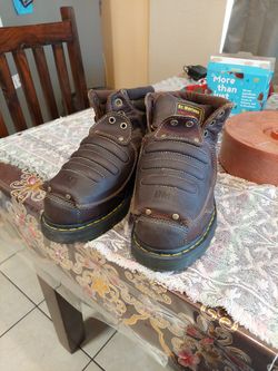 Dr Marens Steel Toe Work Boots