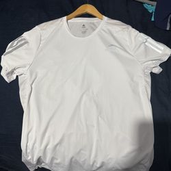 White Adidas Running Shirt Large