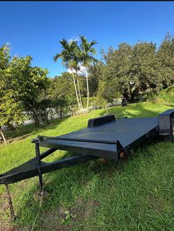 19ft cargo space car trailer