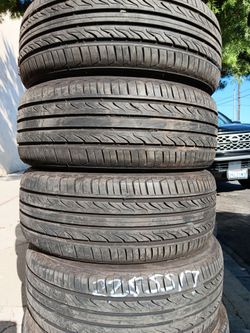 Vendo 4 Llantas Usadas 225 55 17 98 devida
