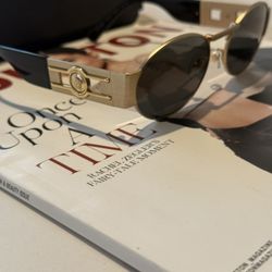 Brand New Versace MEDUSA DECO OVAL SUNGLASSES