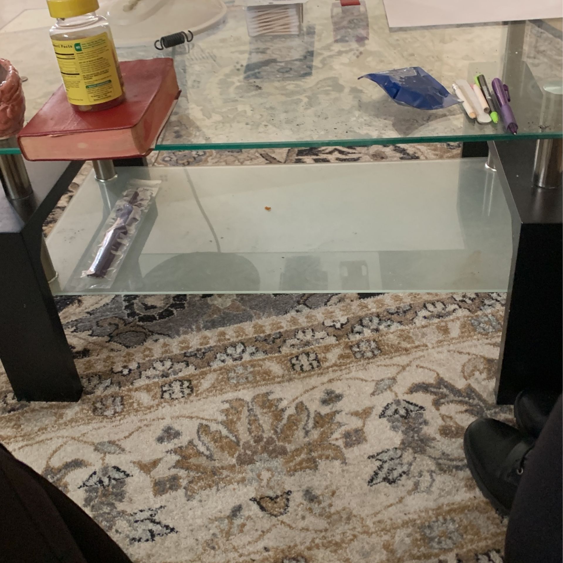 Glass Coffee Table 