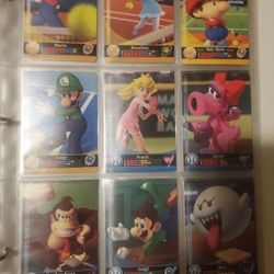 Mario Sports Super Stars Amiibo Cards