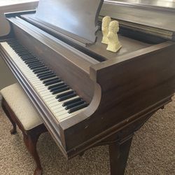  $600  Baby Grand- Antique Chickering 