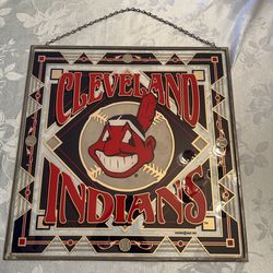 Cleveland Indians wall hanging