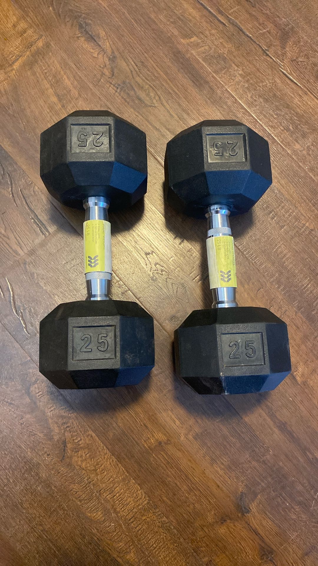 25lbs Dumbells
