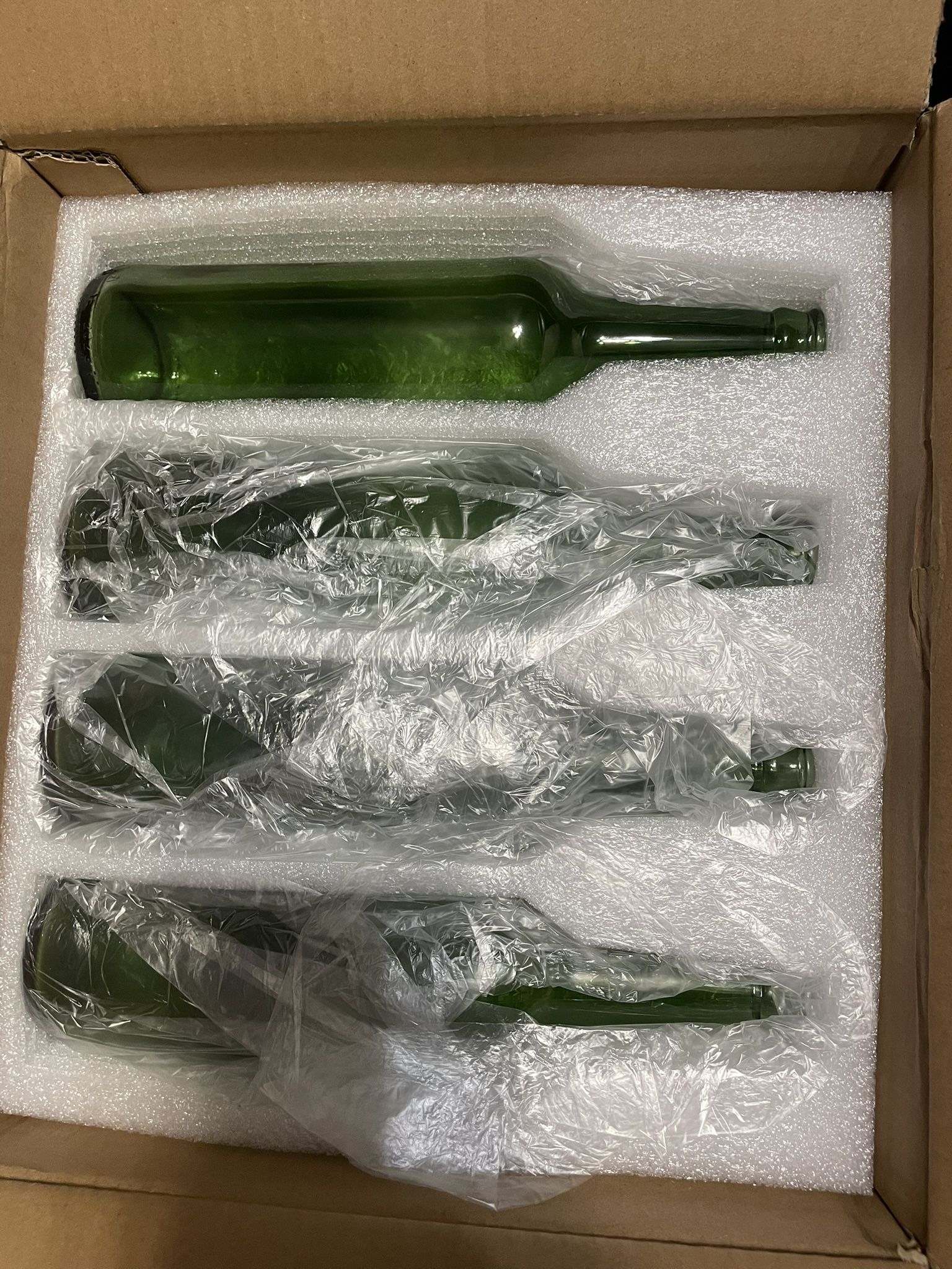 Wine Bottle Centerpieces