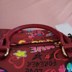 Apple Red Two Piece Handbag