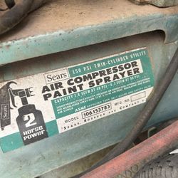 Sears Air Compressor 