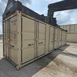 NEW 4 Side Door 40HC One Trip Shipping Containers For Sale 
