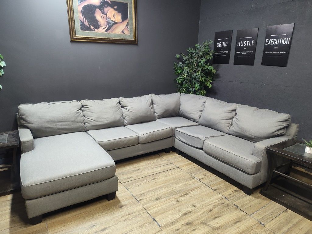 HUGE DEAL 4 PIECE SECTIONAL WITH CHAISE ONLY $349 DELIVERY AVAILABLE 